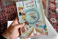 cover of Farsi Writing book for first graders in Iran