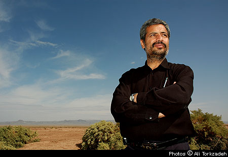 Esmael Filehkesh, 44, botanist and head of the Natural Resources office in Sabzevar, NE Iran