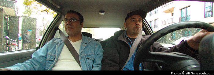 Expect the unexpected; it's required to survive Iran's roads. An American greenhorn at the wheel, With driving instructor Shahraum Yousefian