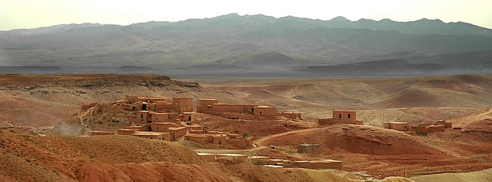 The Baba Langar village from above
