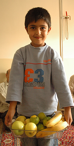 Mehdi Shariati, 7, Village of Kharaghani, NE Iran.